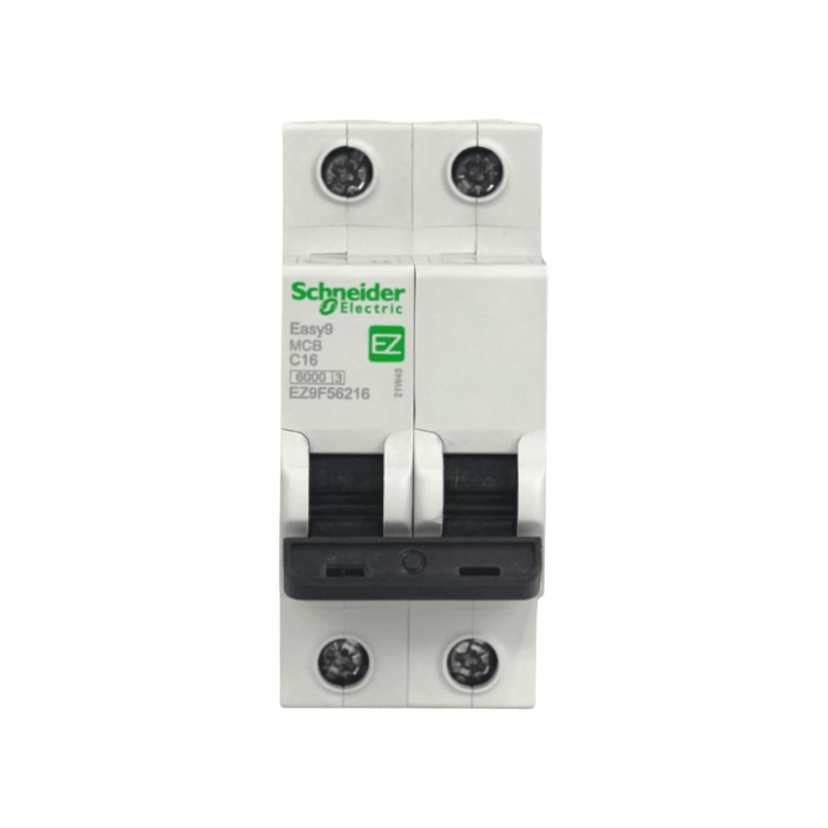 Int. Automatico Schneider EASY9 - 2x16A 6KA C - EZ9F56216 - Vista 2