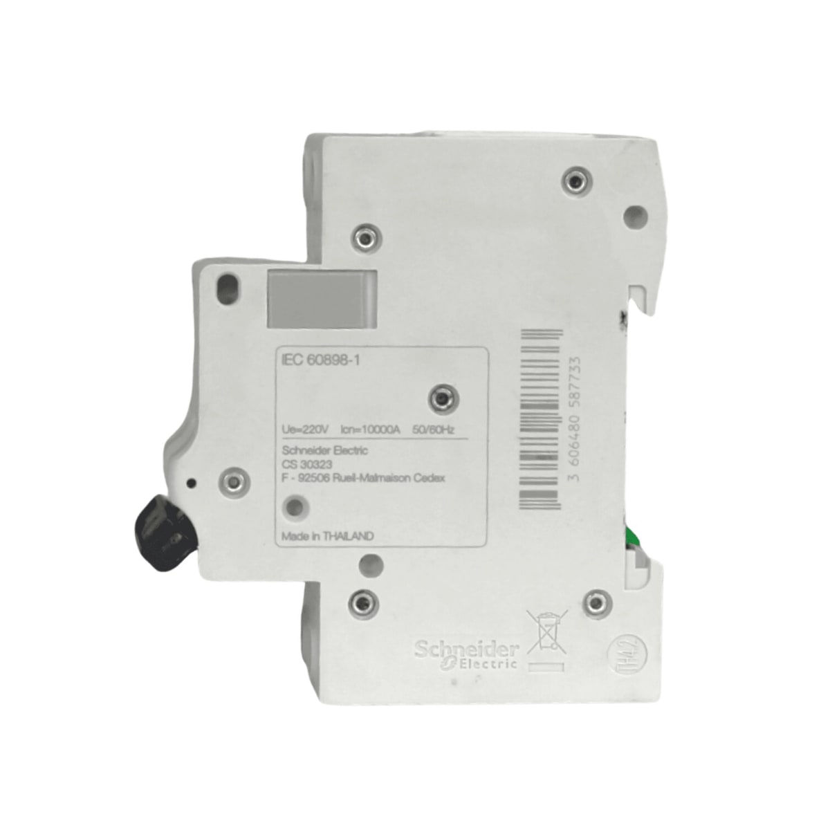 Int. Automatico Schneider EASY9 - 2x16A 6KA C - EZ9F56216 - Vista 3