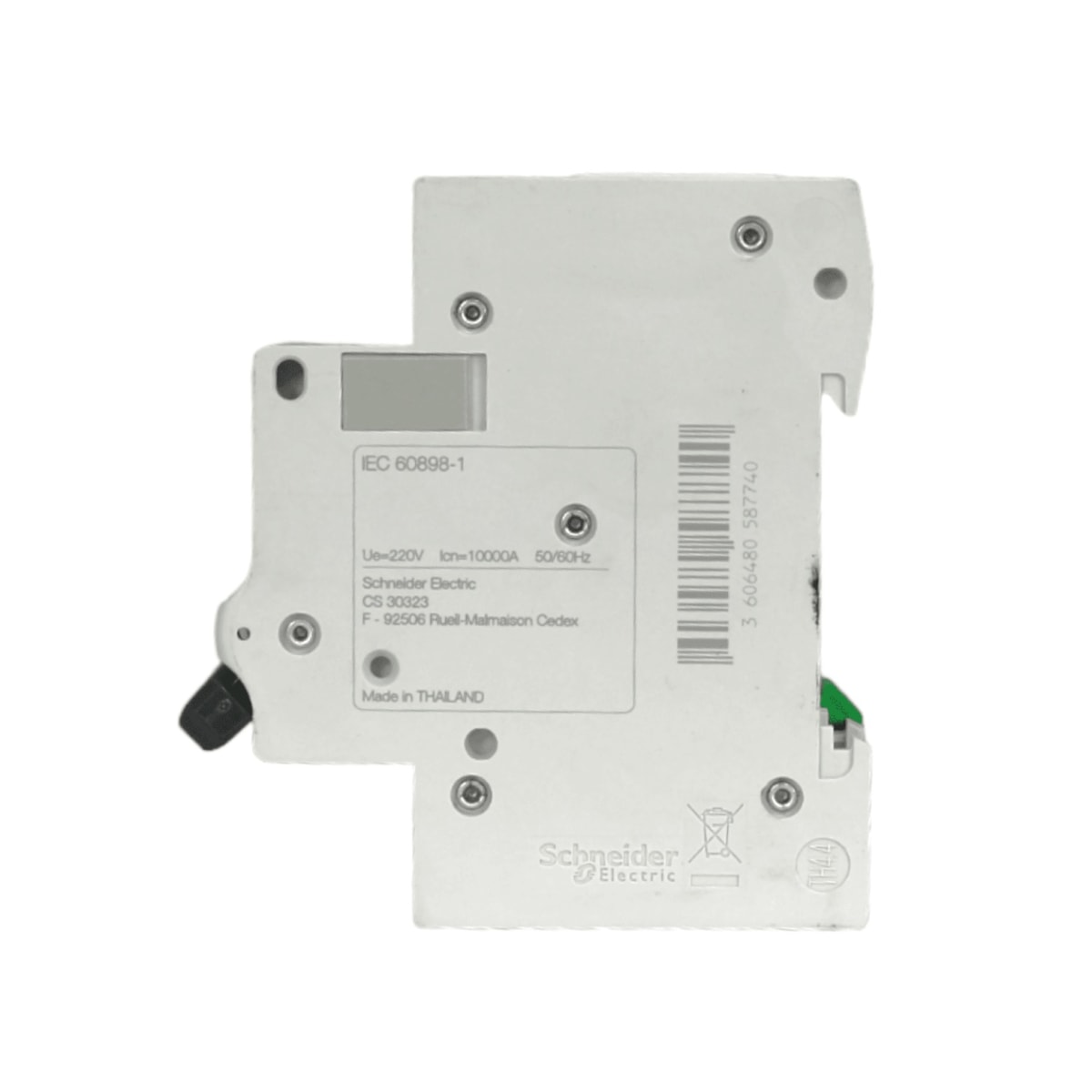 Int. Automatico Schneider EASY9 - 2x20A 6KA C - EZ9F56220 - Vista 3