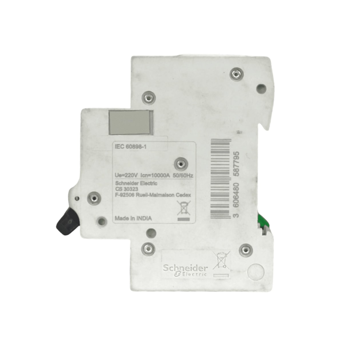 Int. Automatico Schneider EASY9 - 2x25A 6KA C - EZ9F56225 - Vista 3