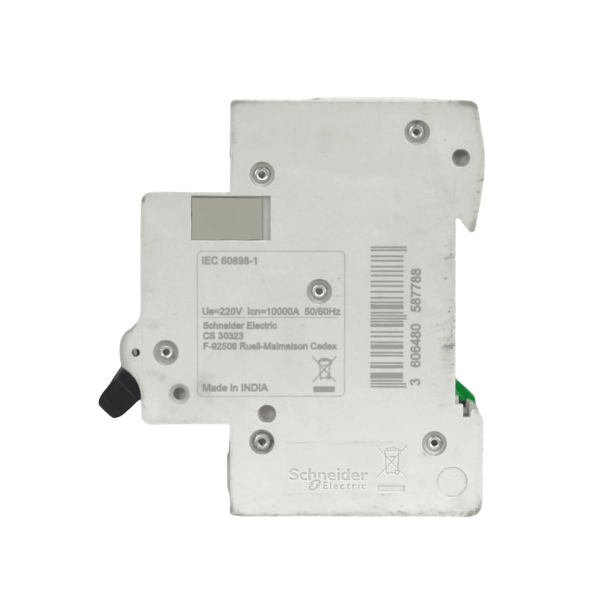 Int. Automatico Schneider EASY9 - 2x50A 6KA C - EZ9F56250 - Vista 3