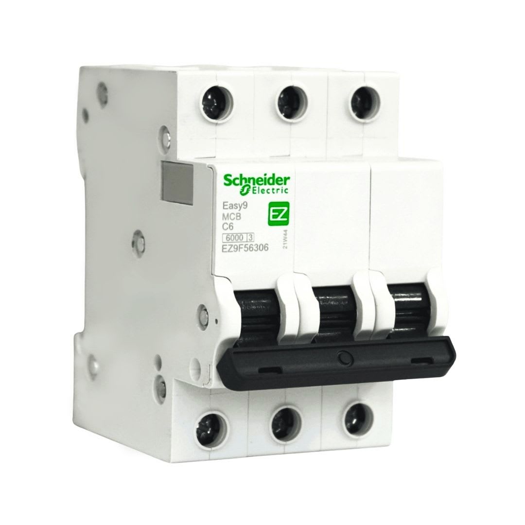Int. Automatico Schneider EASY9 - 3x6A 6KA C - EZ9F56316 0