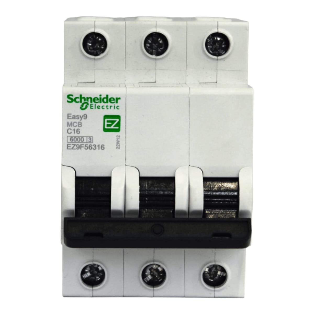 Int. Automatico Schneider EASY9 - 3x16A 6KA C - EZ9F563162