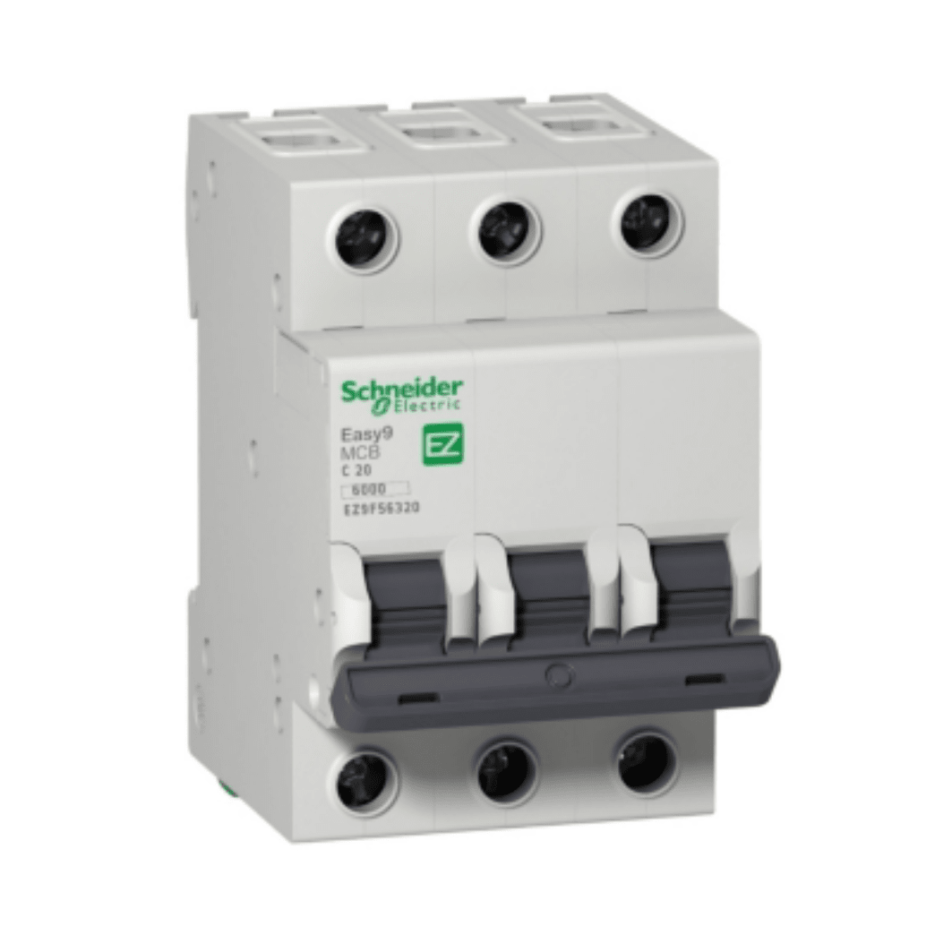 Int. Automatico Schneider EASY9 - 3x20A 6KA C - EZ9F56320 0