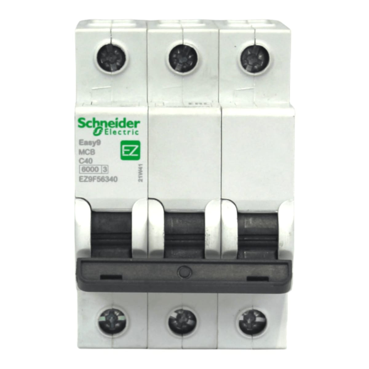 Int. Automatico Schneider EASY9 - 3x40A 6KA C - EZ9F56340 - Vista 2