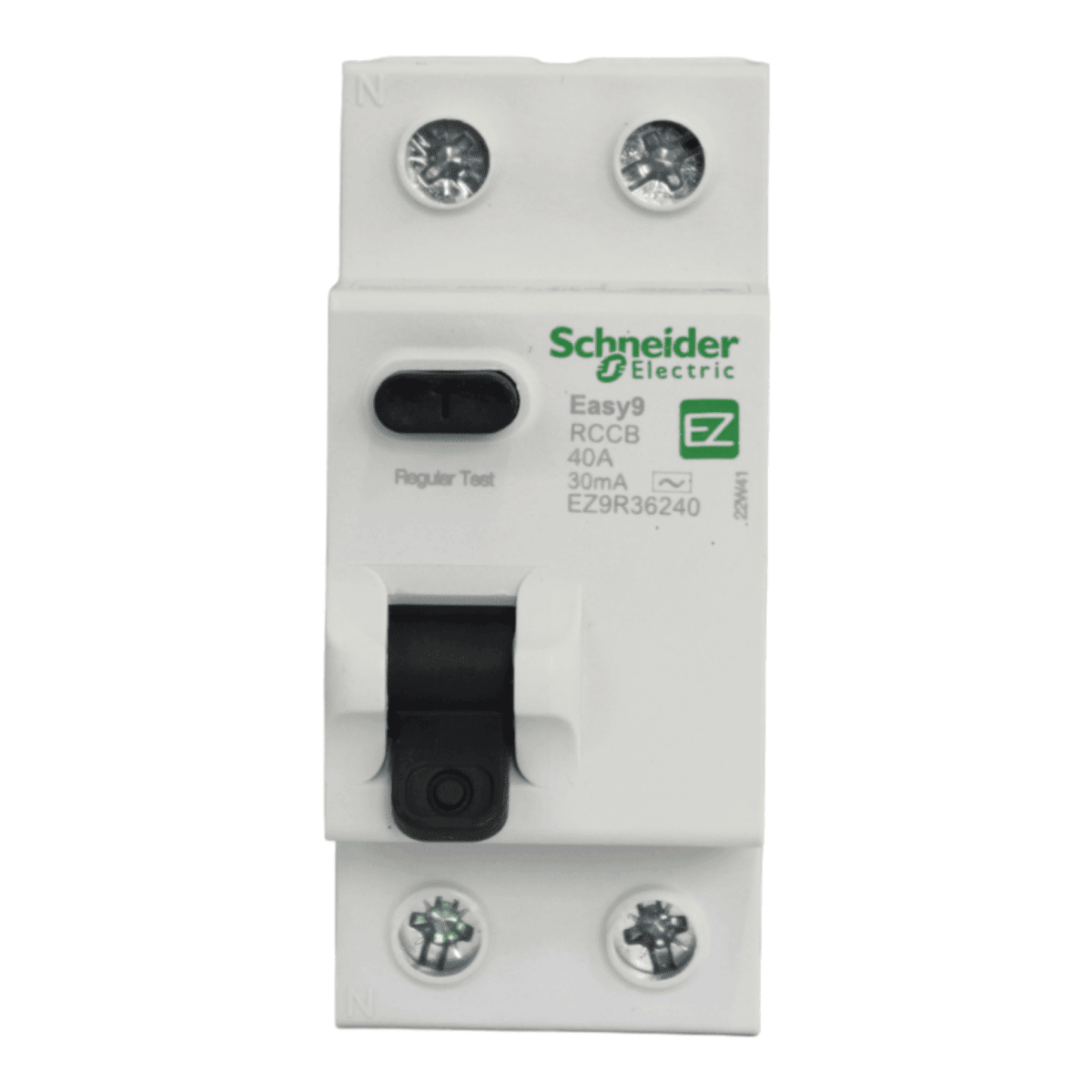 Int. Diferencial Schneider EASY9 2x40A 30mA Clase AC4