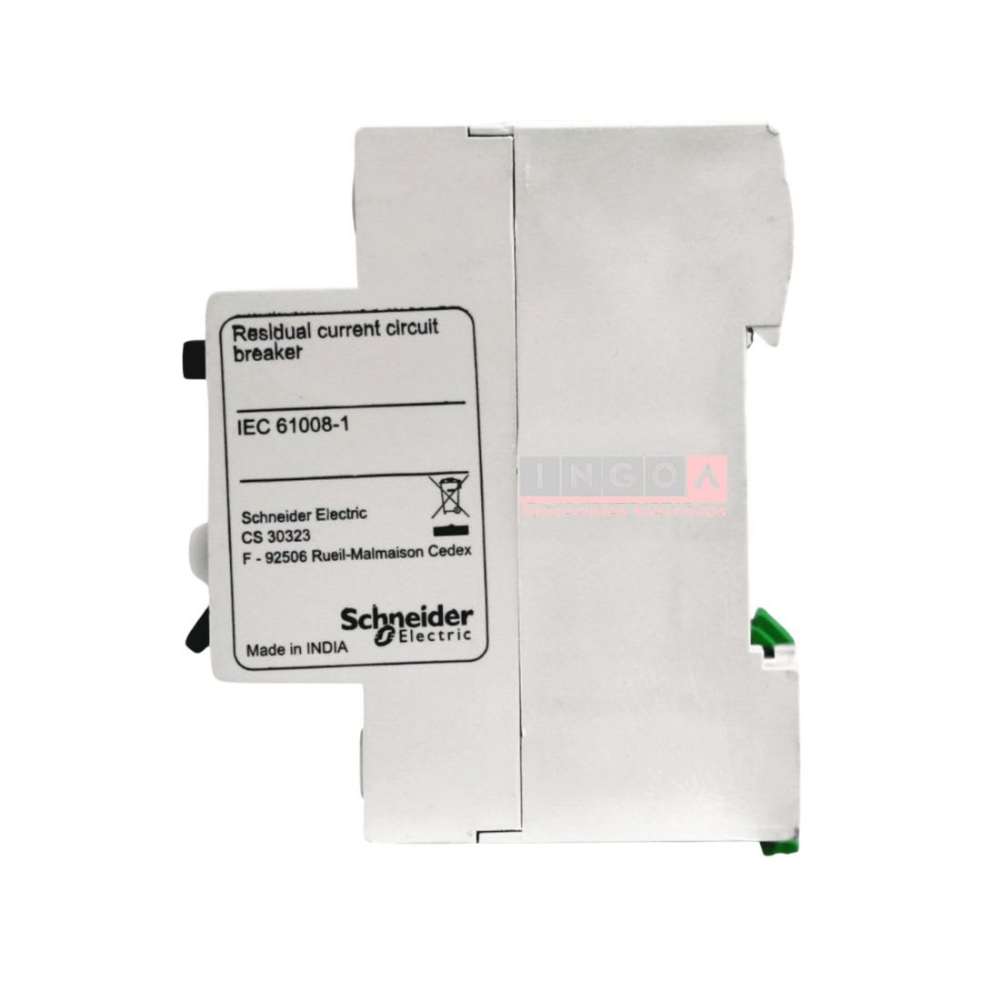 Int. Diferencial Schneider EASY9 2x63A 30mA Clase AC3