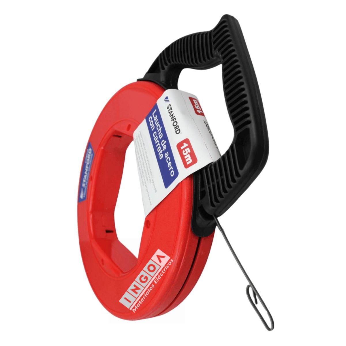 Laucha Pasacable de Acero de 3mm x 15Mts C/Carrete Stanford3