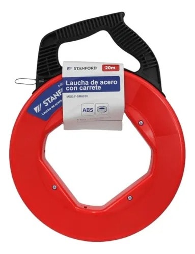 Laucha Pasacable de Acerode 3mm x 20Mts C/Carrete Stanford 0