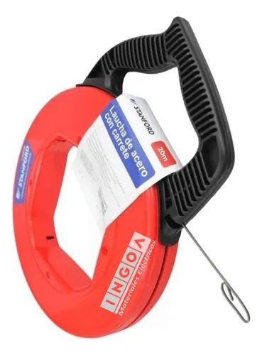 Laucha Pasacable de Acerode 3mm x 20Mts C/Carrete Stanford3