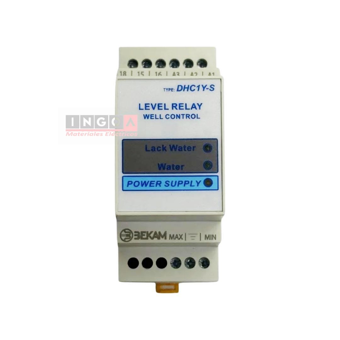 Rele Controlador de Nivel de Líquidos DHC1Y-S Bekam3