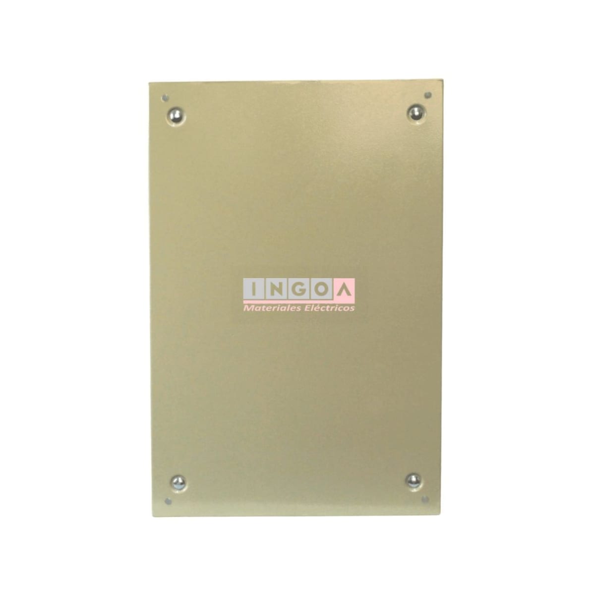 Gabinete Tablero Metalico 600x500x200 C/Chasis 76mod IP65 Ral 70355