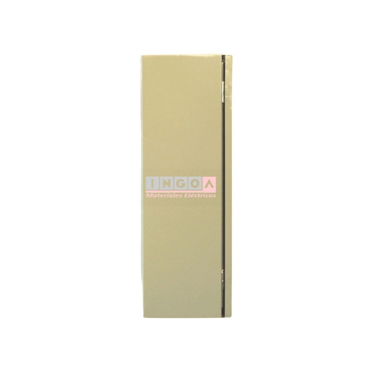 Gabinete Tablero Metalico 600x500x200 C/Chasis 76mod IP65 Ral 70356