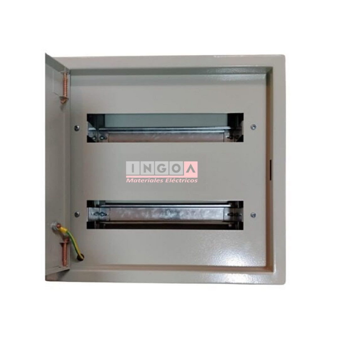 Tablero Metalico Sobrepuesto 18 Modulos IP41 Ral70323