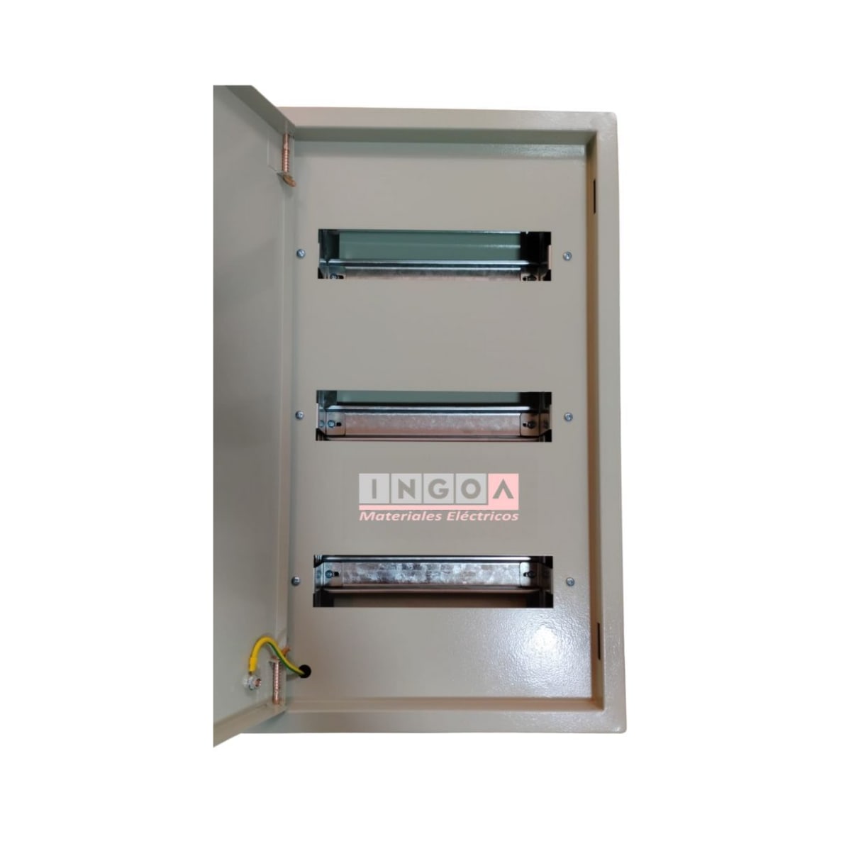 Tablero Metalico Sobrepuesto 36 Modulos IP41 Ral7032 - Vista 2