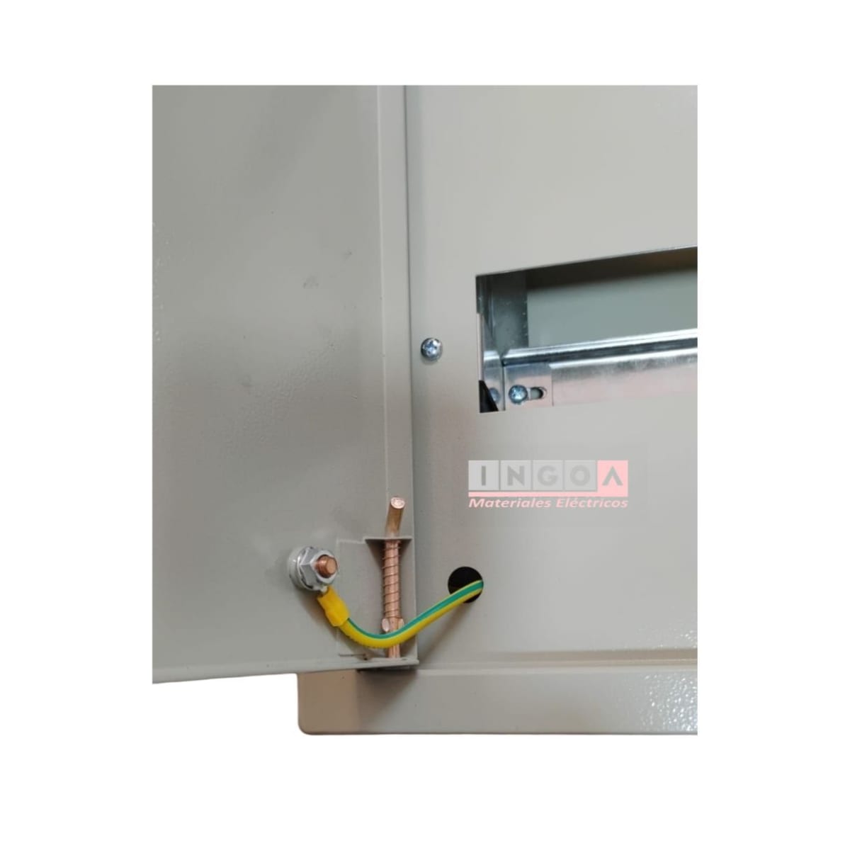 Tablero Metalico Sobrepuesto 36 Modulos IP41 Ral7032 - Vista 4