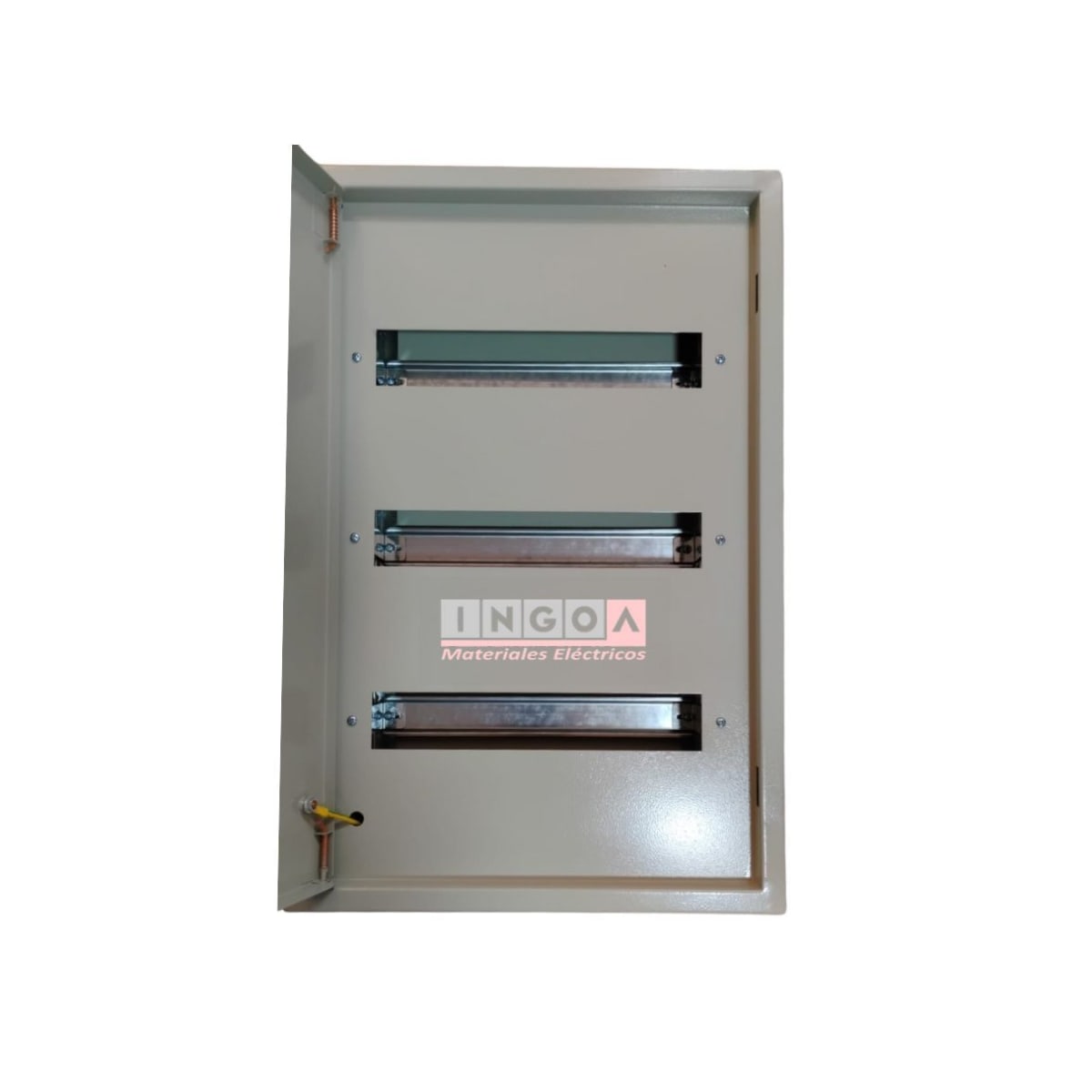 Tablero Metalico Sobrepuesto 45 Modulos IP41 Ral70324