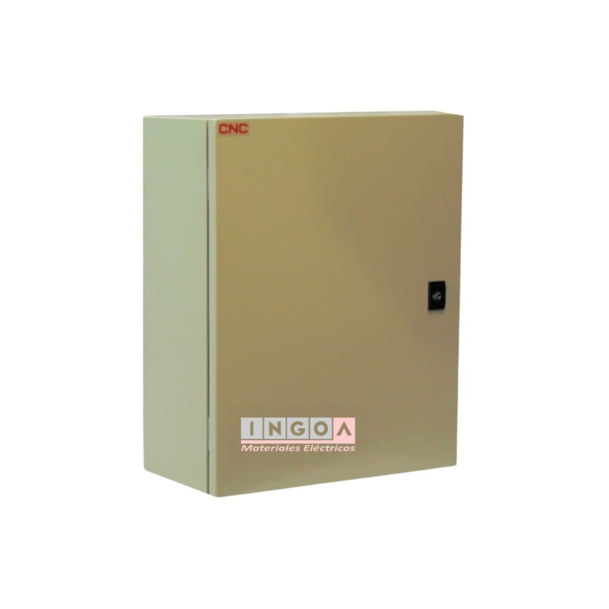 Gabinete Tablero Metalico 500x400x200 C/Chasis 51Mod IP65 Ral 7035 - Vista 3