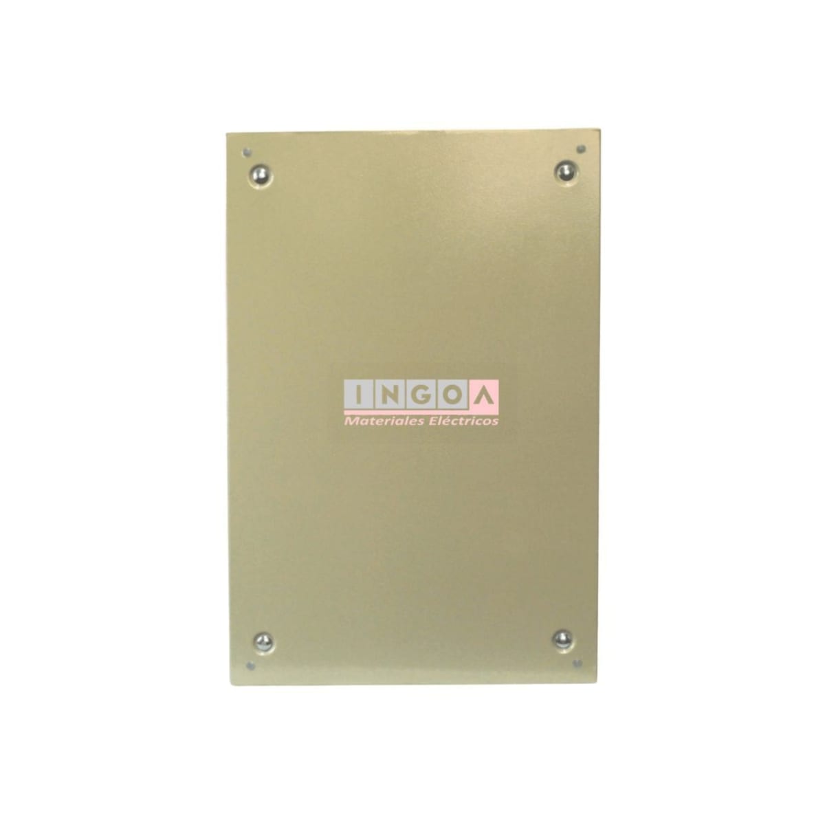 Gabinete Tablero Metalico 500x400x200 C/Chasis 51Mod IP65 Ral 70356