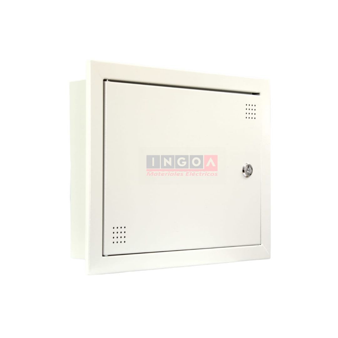Caja de Distribucion PAU CTR 300x400x80mm Embutida Ral 7035 - Vista 2