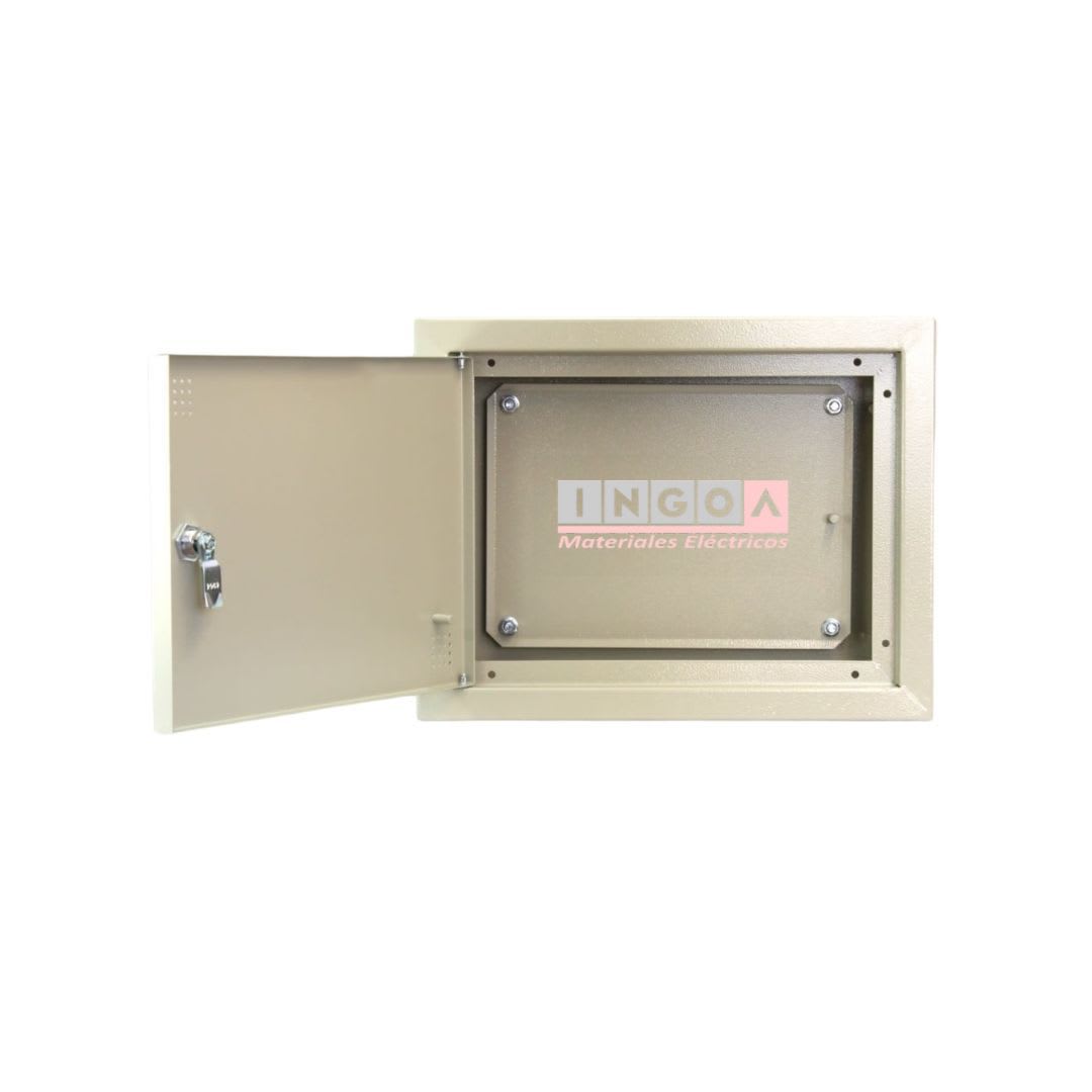 Caja de Distribucion PAU CTR 300x400x80mm Embutida Ral 7035 - Vista 4