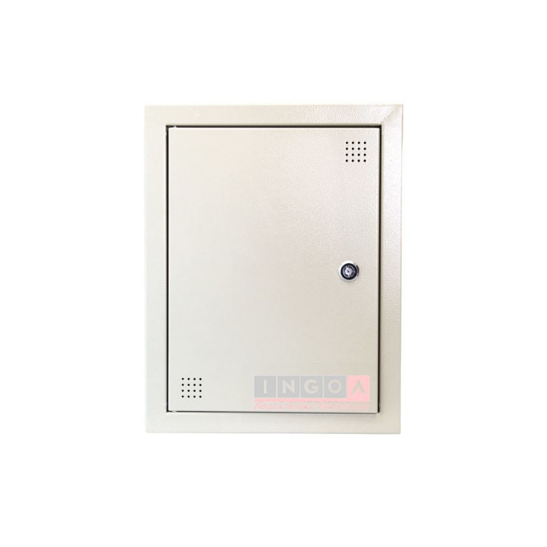 Caja de Distribucion PAU CTR 400x300x80mm Embutida Ral 70352