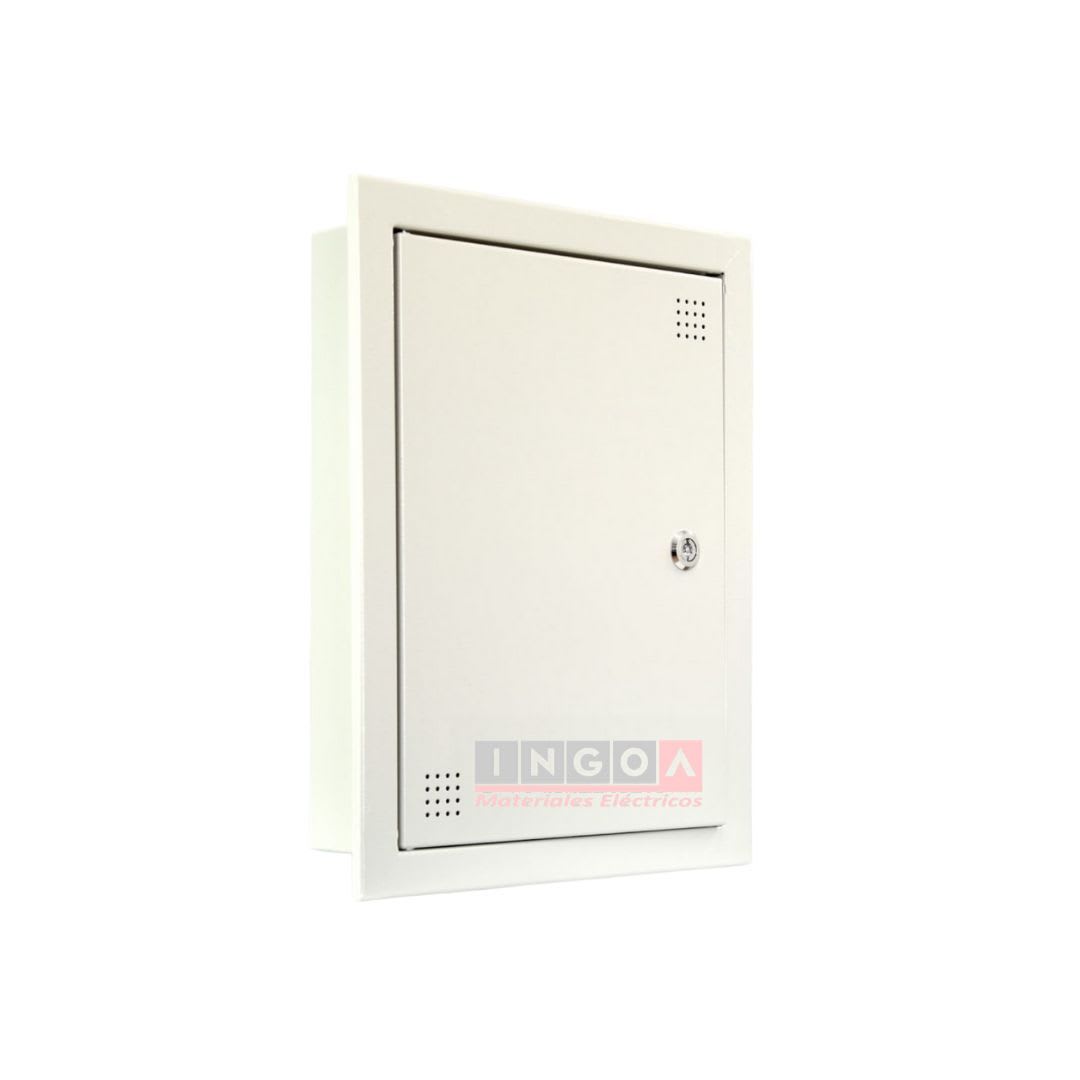 Caja de Distribucion PAU CTR 400x300x80mm Embutida Ral 70353