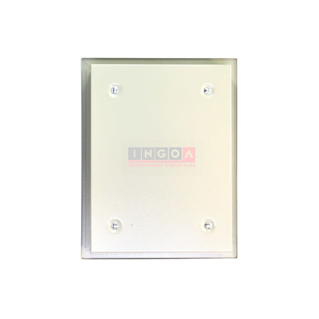 Caja de Distribucion PAU CTR 400x300x80mm Embutida Ral 70355