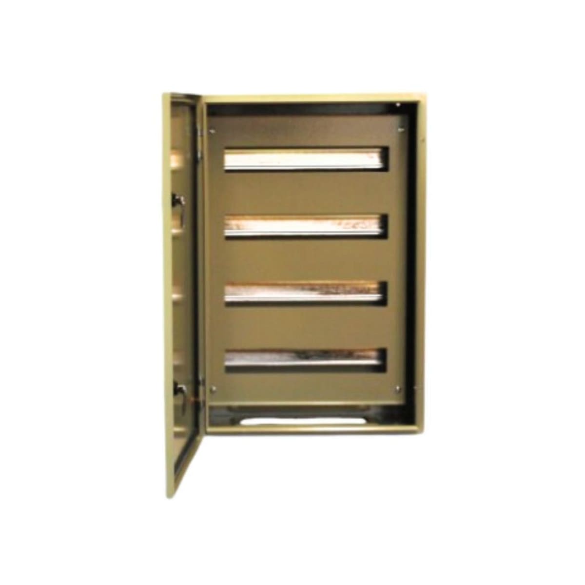 Gabinete Tablero Metalico 600x400x200mm C/Chasis 64Mod IP65 Ral 7035 0