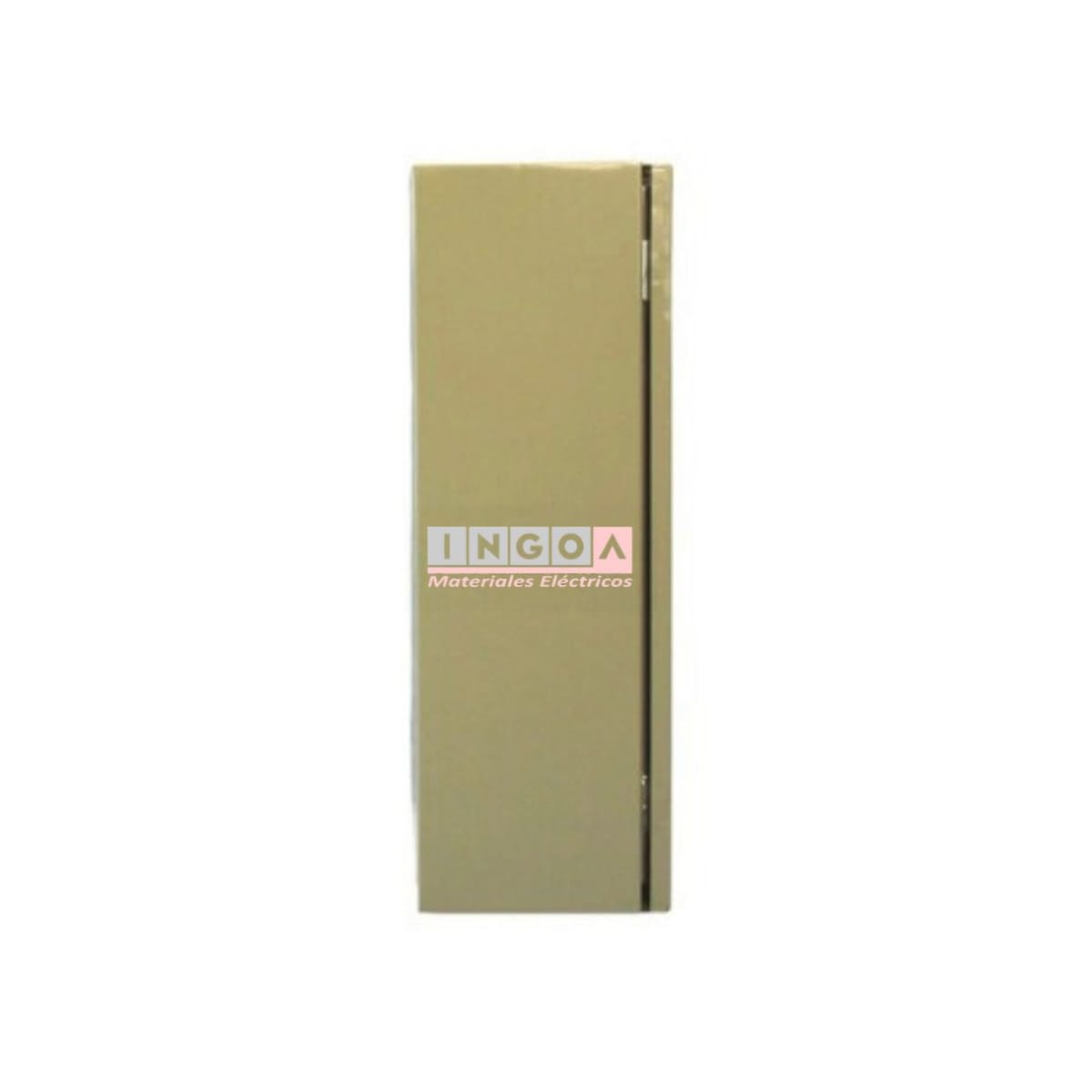 Gabinete Tablero Metalico 600x400x200 C/Chasis 64Mod IP65 Ral 70355