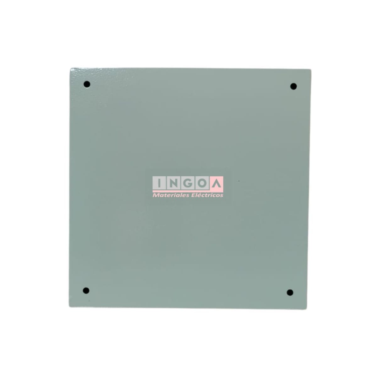 Gabinete Tablero Metalico 300x300x200mm C/Chasis 8Mod IP65 RAL 7032 - Vista 6