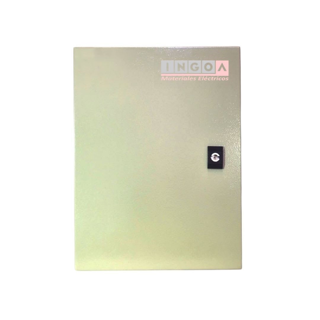 Gabinete Tablero Metalico 400x300x200mm 1 Puerta IP65 Ral 70324