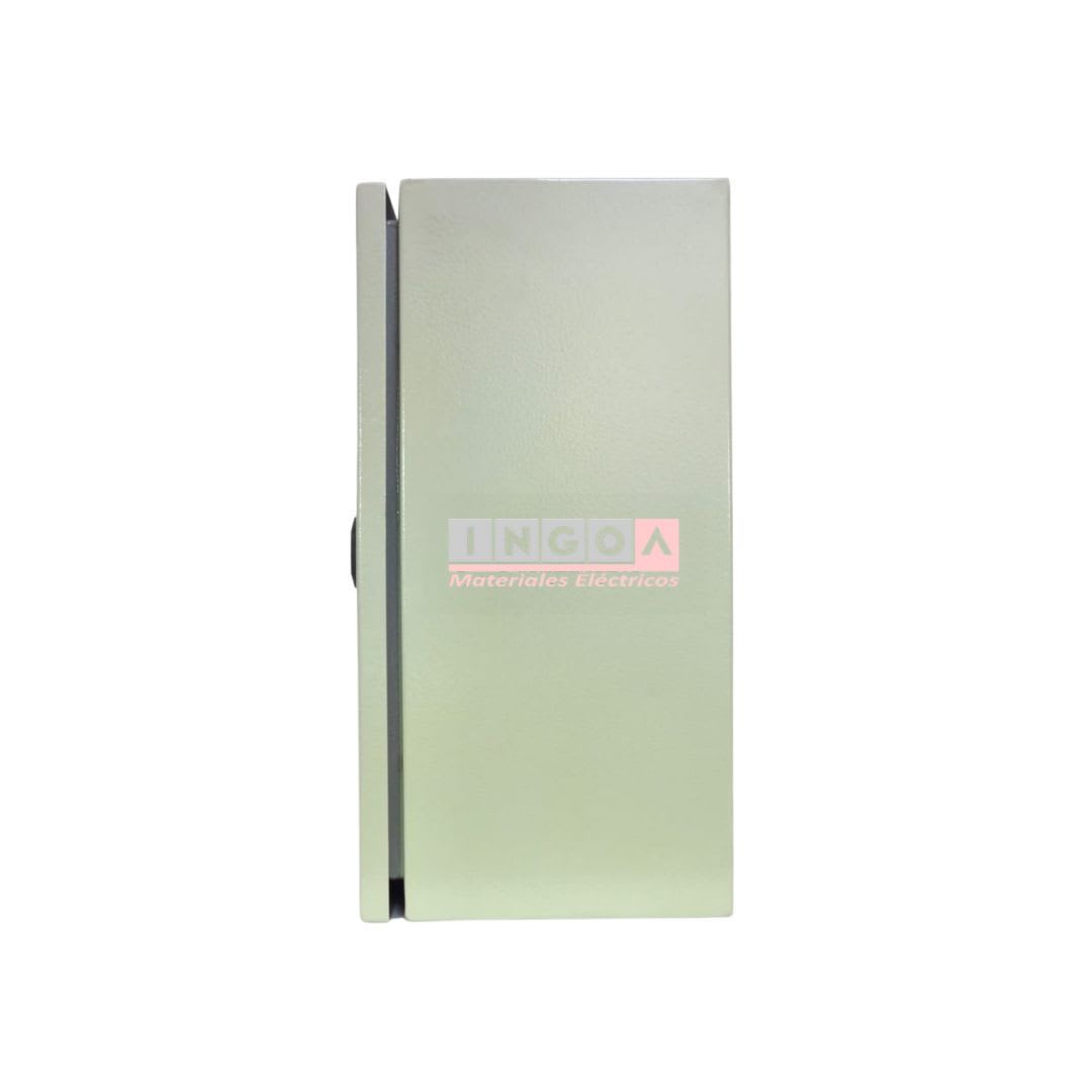 Gabinete Tablero Metalico 400x300x200mm 1 Puerta IP65 Ral 70327