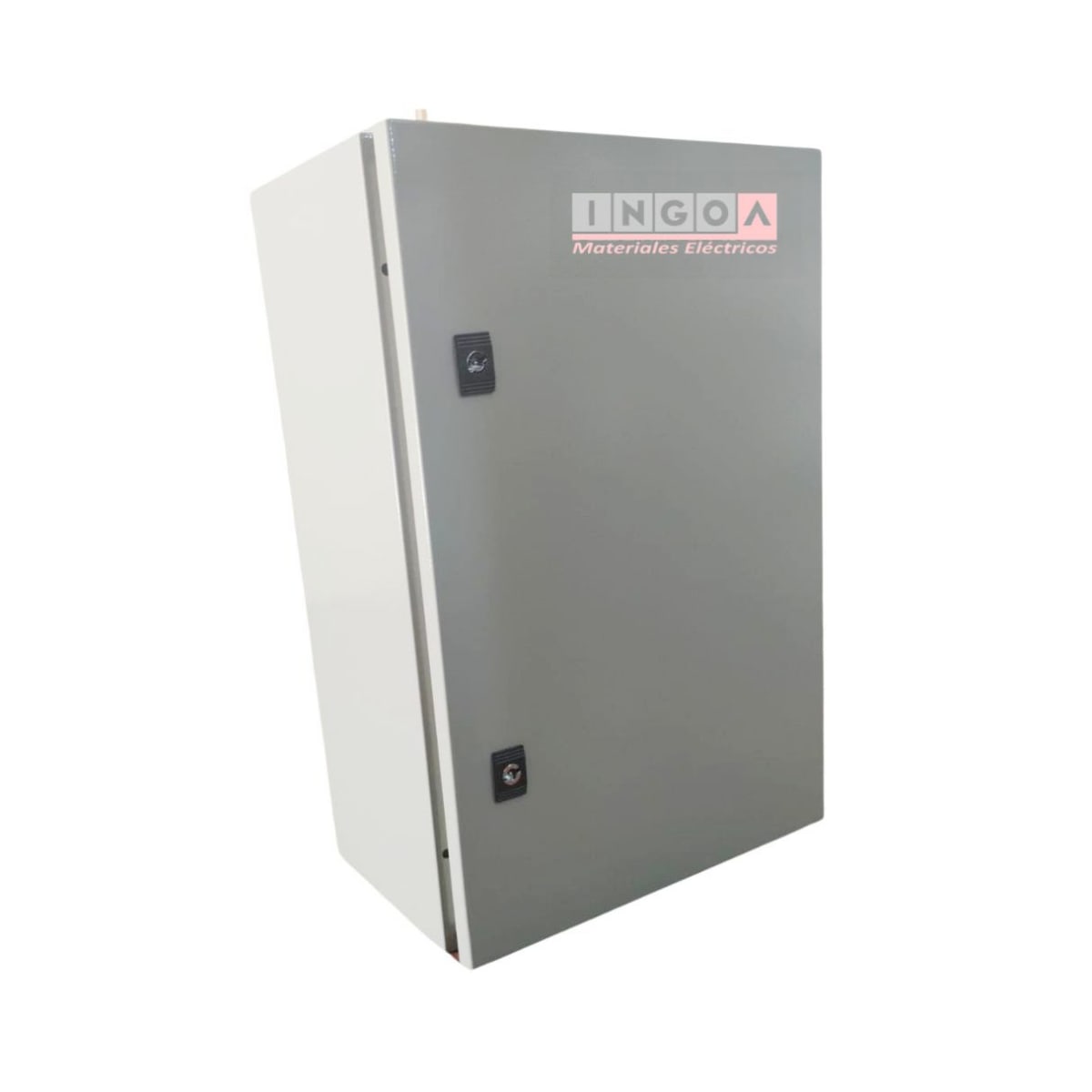 Gabinete Tablero Metalico 600x400x250 C/Chasis 64Mod IP65 Ral 70355