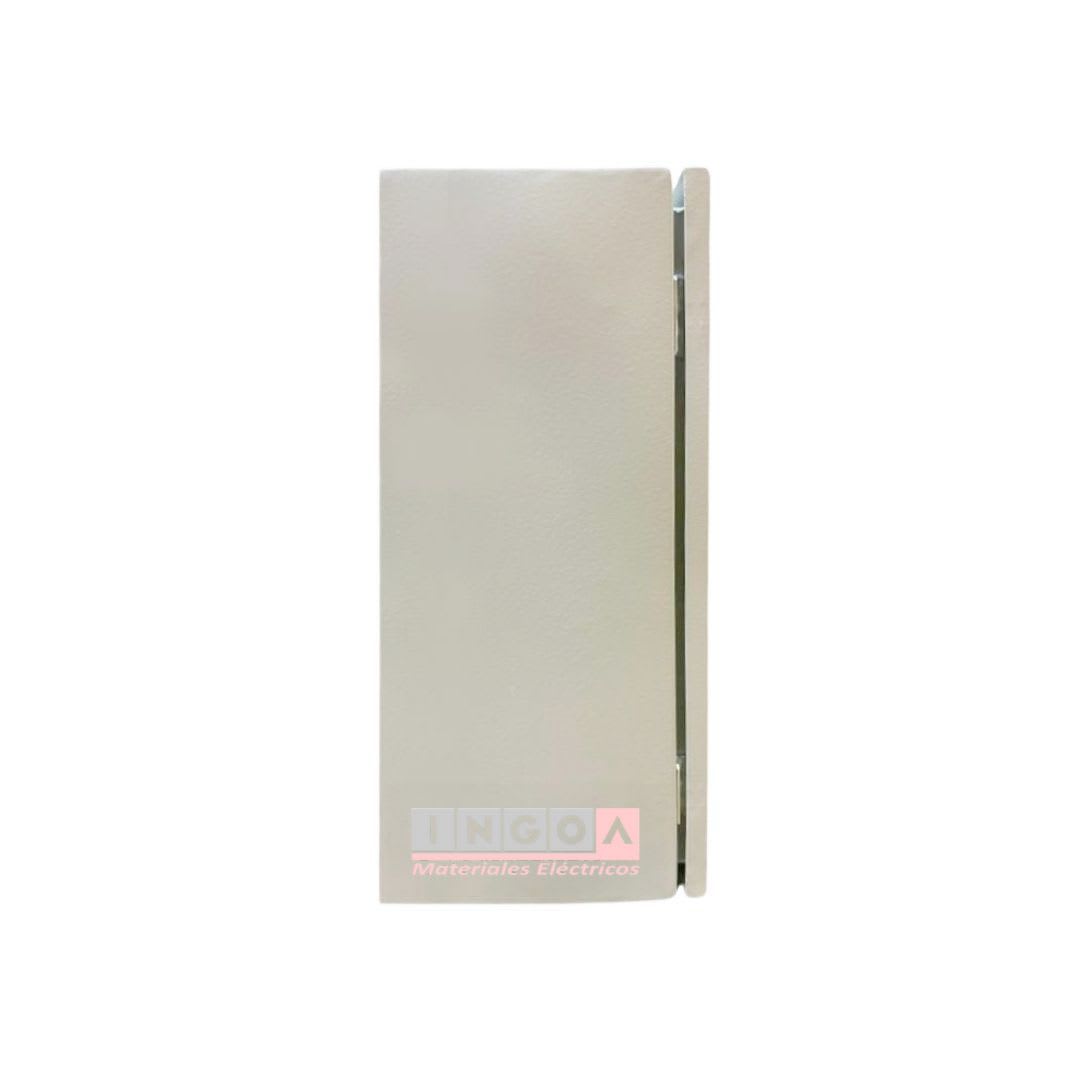 Gabinete Tablero Metalico 500x400x200 C/Chasis 48Mod IP65 Ral 70354