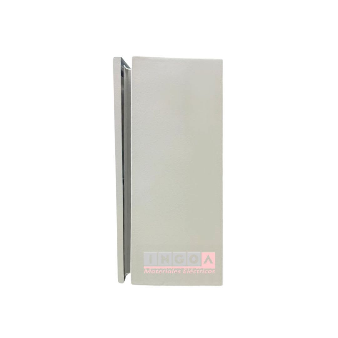 Gabinete Tablero Metalico 500x400x200 C/Chasis 48Mod IP65 Ral 70355