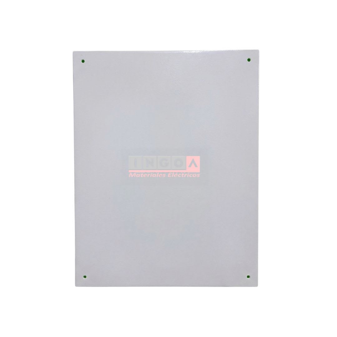 Gabinete Tablero Metalico 500x400x200 C/Chasis 48Mod IP65 Ral 70356