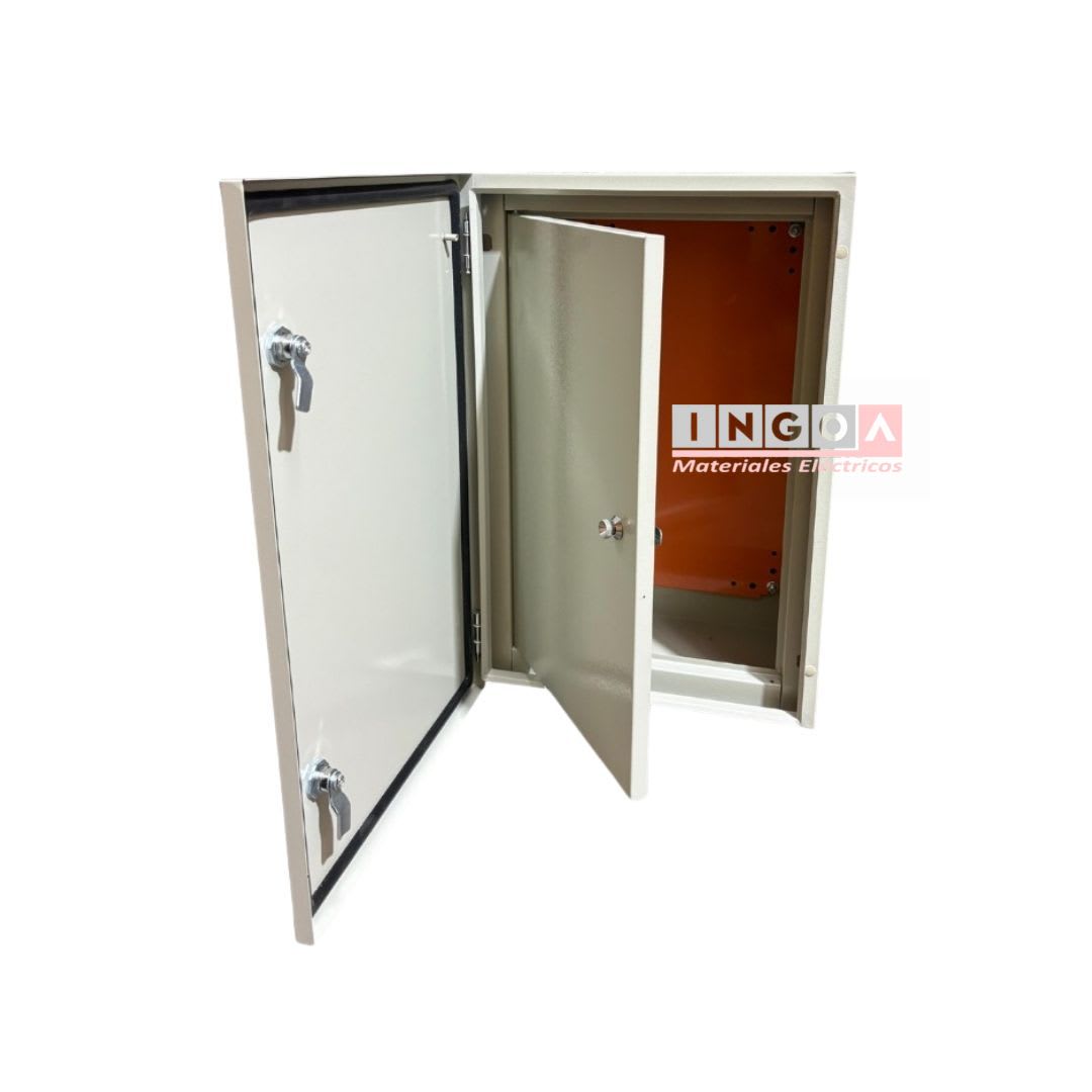 Gabinete Tablero Metalico 1000x800x300mm 2 Puertas IP65 Ral 70354