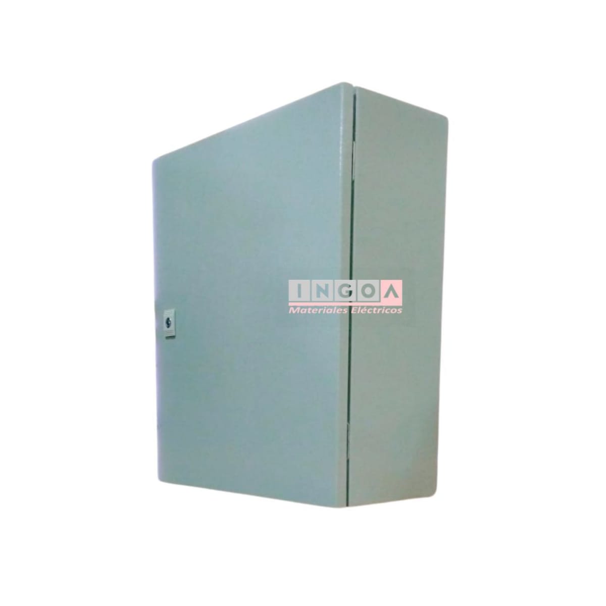 Gabinete Tablero Metalico 500x400x200 C/Chasis 43Mod IP65 Ral 7032 - Vista 6