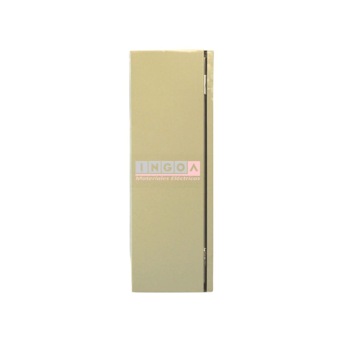 Gabinete Tablero Metalico 600x500x250mm C/Chasis IP65 Ral 7032 - Vista 4