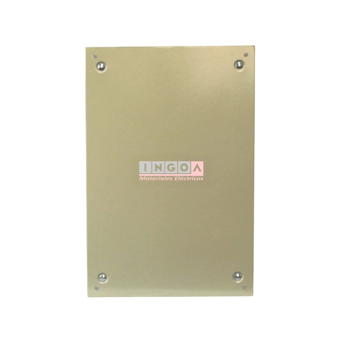 Gabinete Tablero Metalico 600x500x250mm C/Chasis IP65 Ral 70326