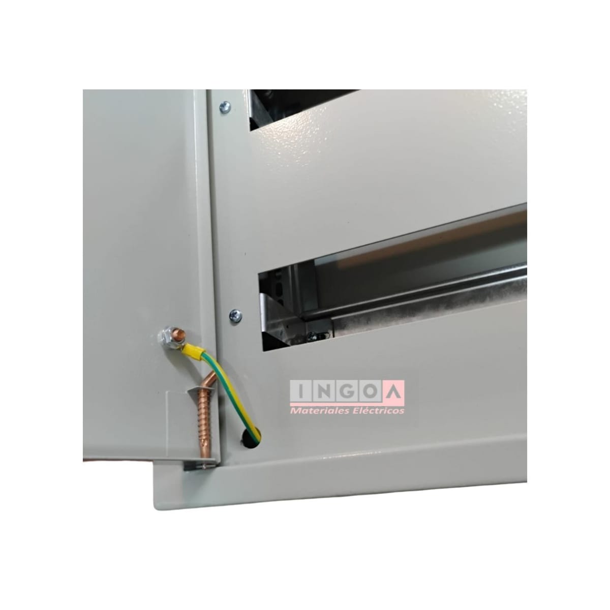 Tablero Metalico Sobrepuesto 28 Modulos IP41 Ral70327