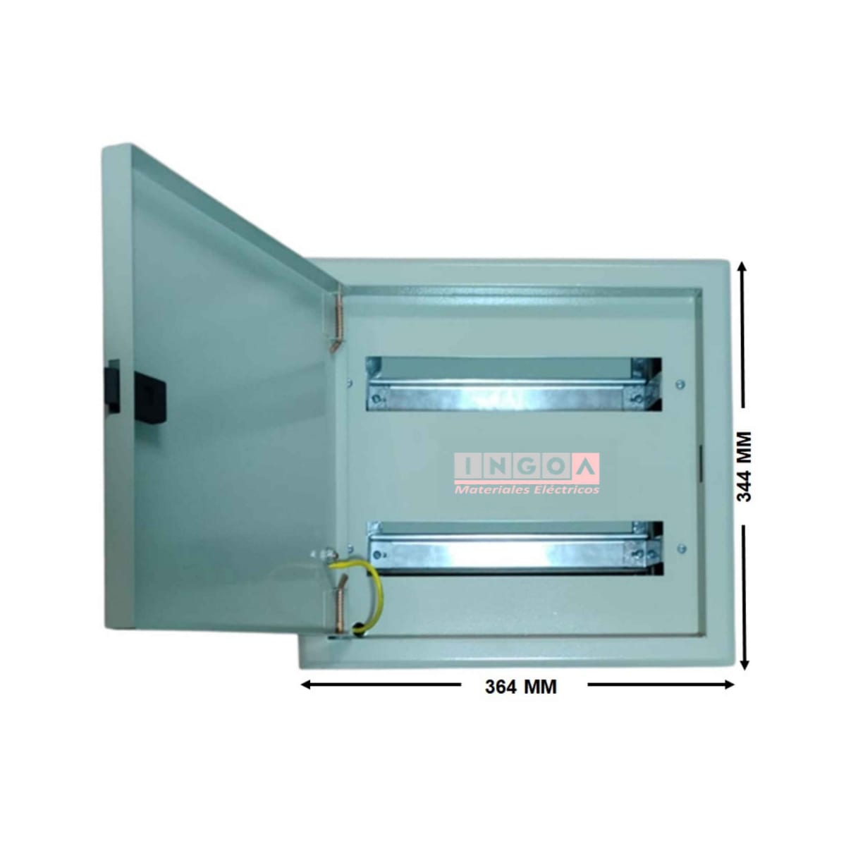 Tablero Metalico Embutido 28 Modulos IP41 Ral7032 - Vista 3