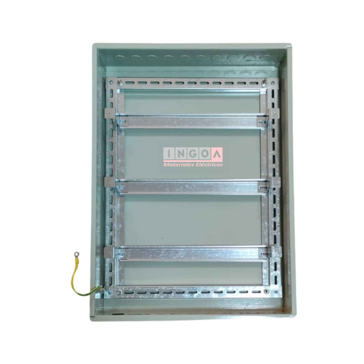 Tablero Metalico Embutido 54 Modulos IP41 Ral7032 - Vista 4