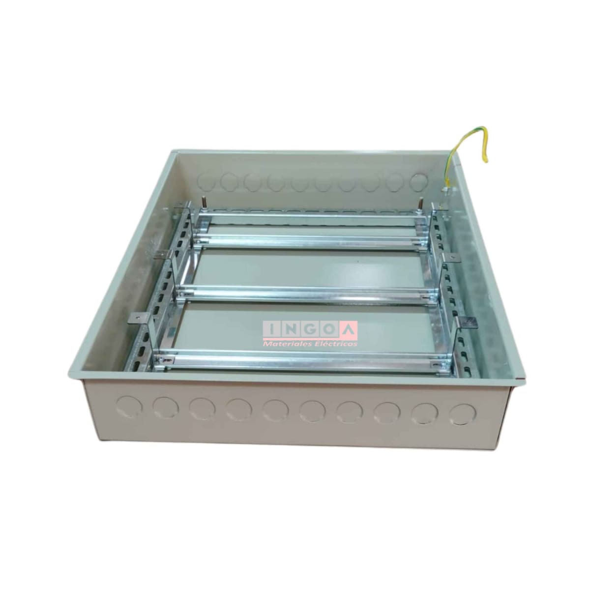 Tablero Metalico Embutido 54 Modulos IP41 Ral70327