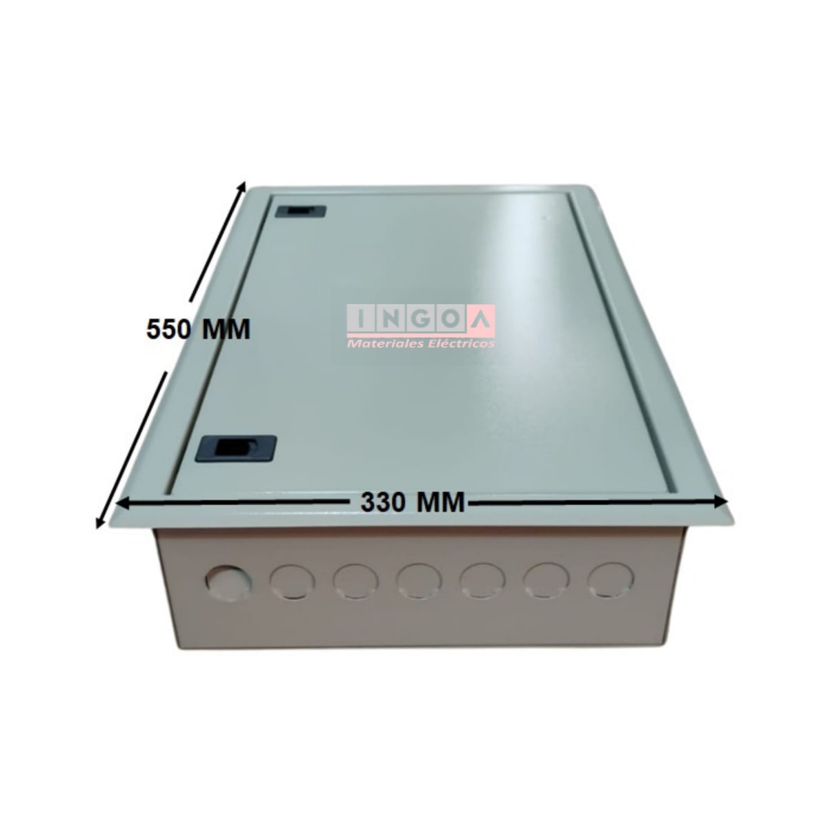 Tablero Metalico Embutido 36 Modulos IP41 Ral7032 - Vista 2