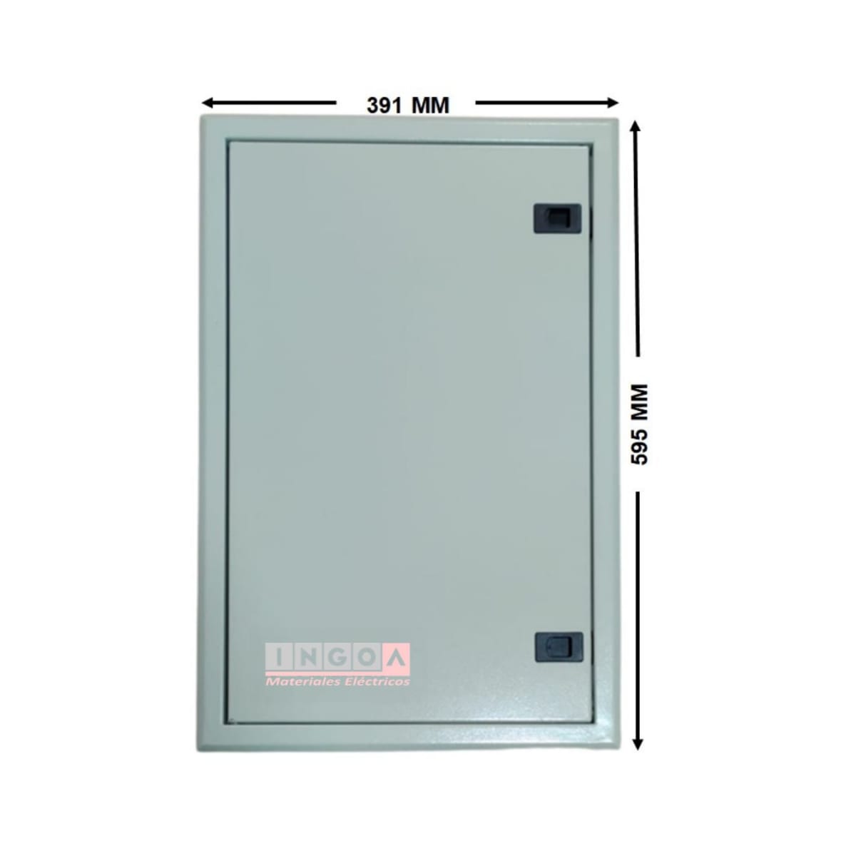 Tablero Metalico Embutido 45 Modulos IP41 Ral7032 - Vista 8