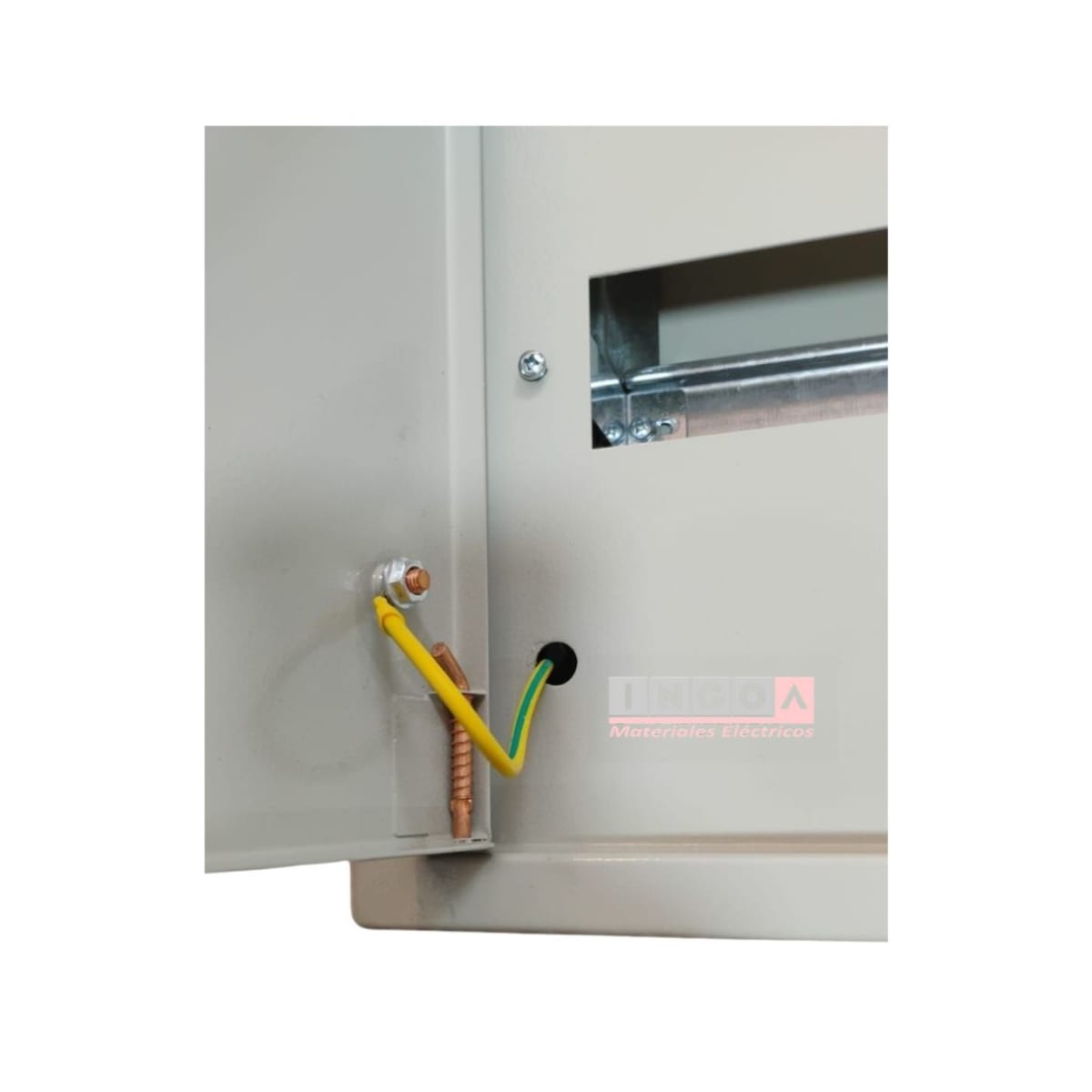 Tablero Metalico Sobrepuesto 54 Modulos IP41 Ral7032 - Vista 8