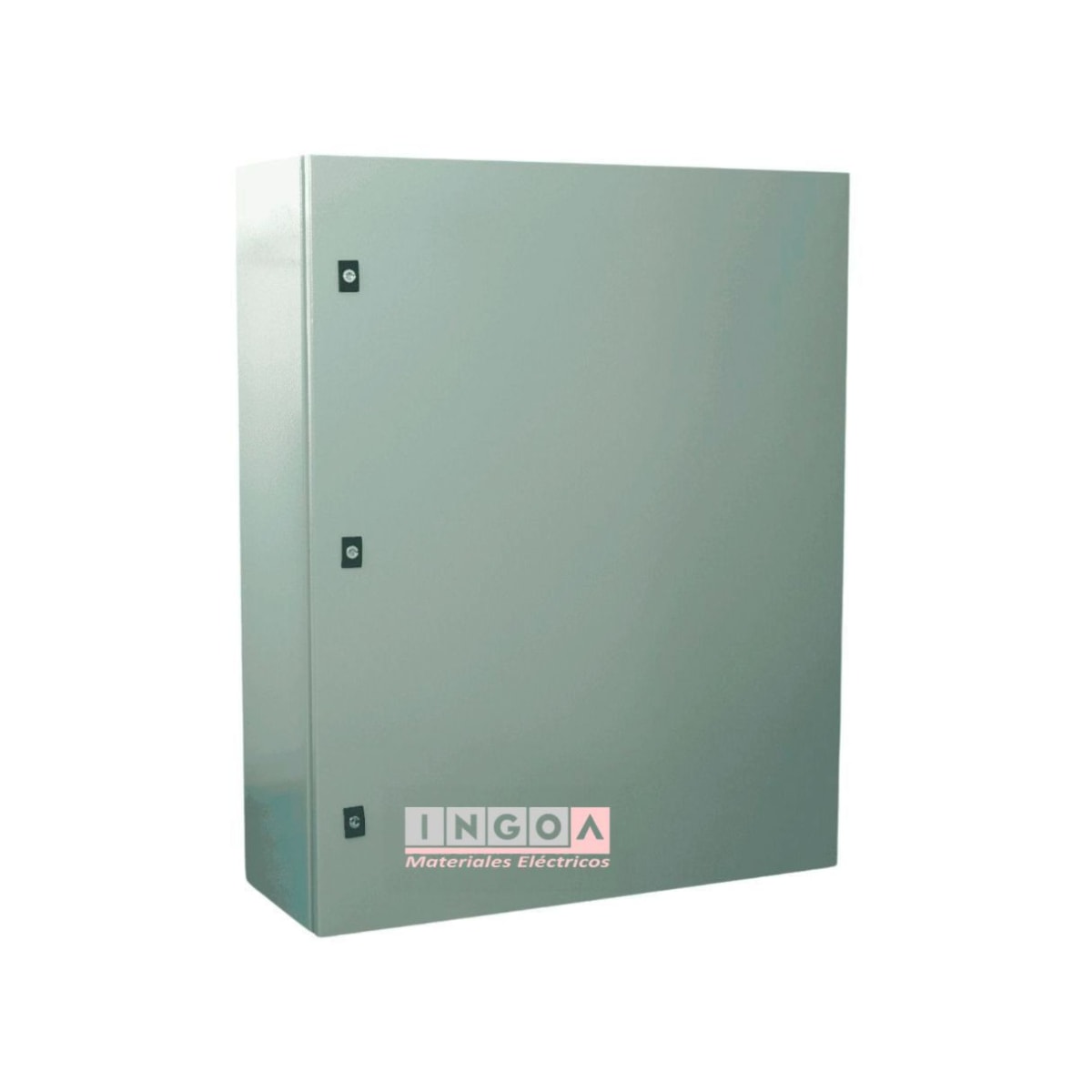 Gabinete Tablero Metalico 800x600x300mm C/Chasis 162Mod IP65 Ral70353