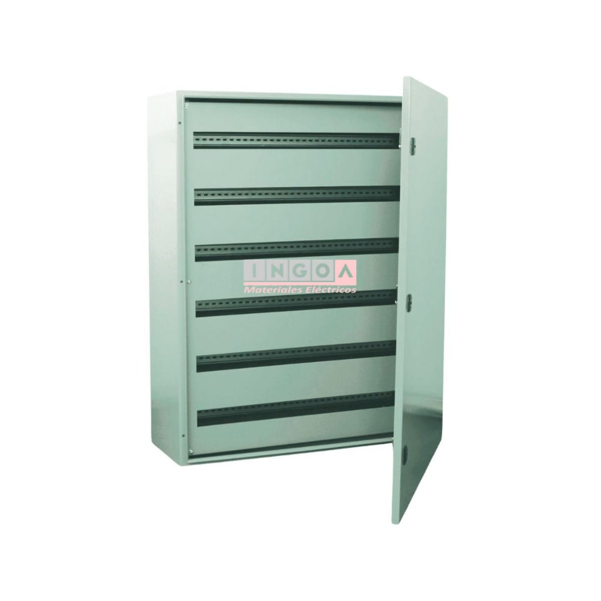 Gabinete Tablero Metalico 800x600x200 C/Chasis 162Mod IP65 RAL70352